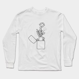 Fire Blooms Grow Long Sleeve T-Shirt